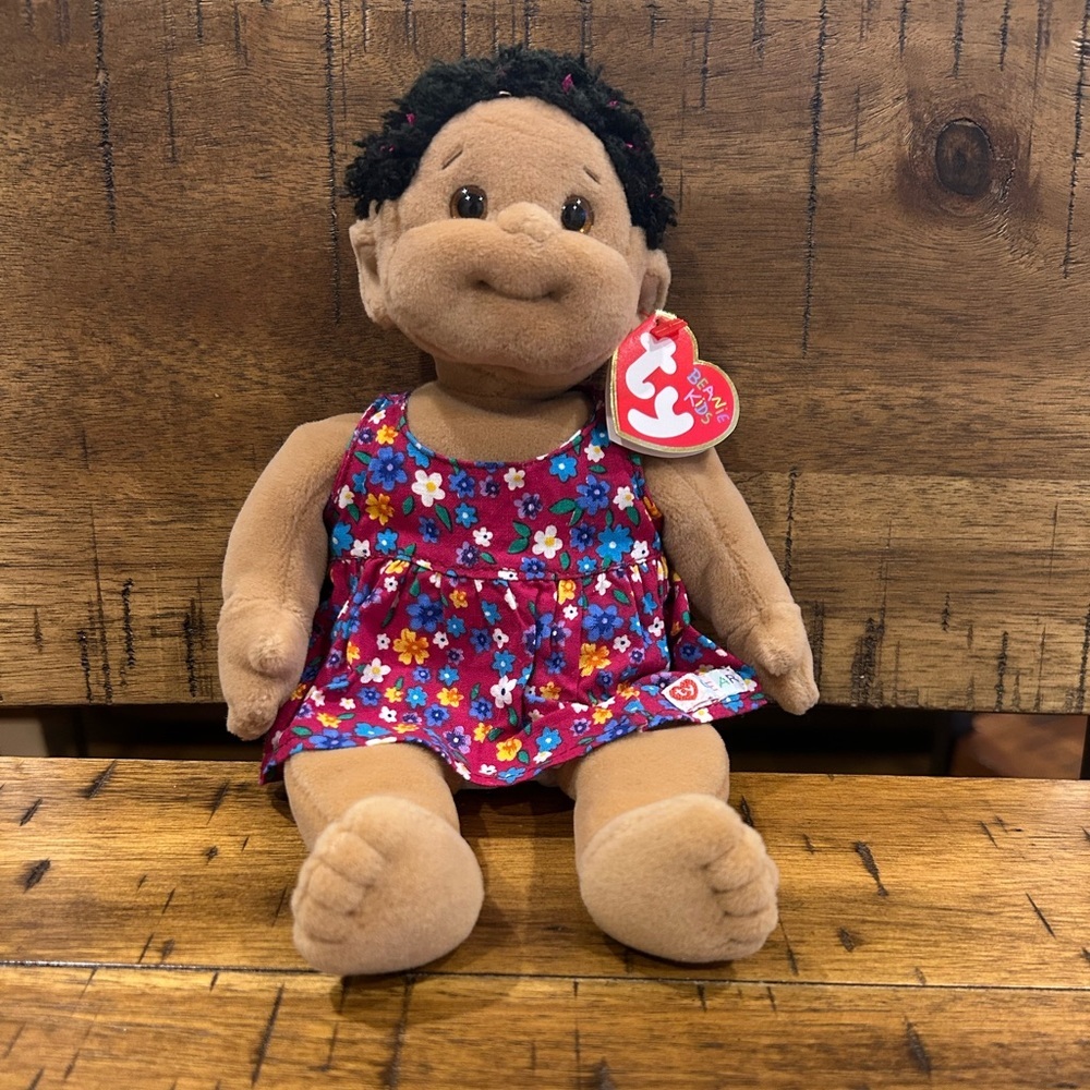 Floral Dress TY Beanie Kids Plush